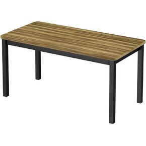 Correll Lab Table with Colonial Hickory and Black Finish LT3072-53-09-53
