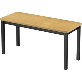 Library Table with Fusion Maple and Brown Finish LR2460-16-09-16