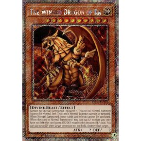 The Winged Dragon of Ra (Platinum Secret Rare) - RA04-EN118 - Platinum Secret Rare - 1st Edition