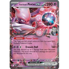 Pokemon - Team Rocket's Mewtwo ex - 081/182 - Destined Rivals - Double Rare - Single Card