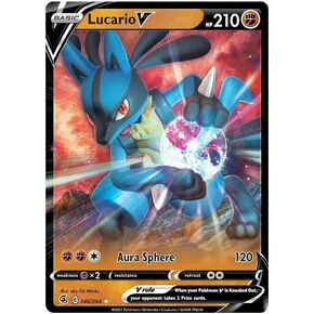 Lucario V - 146/264 - Ultra Rare - Sword & Shield - Fusion Strike