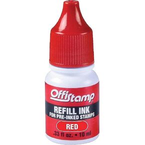 321804 Offistamp Ink Refill Red Ink (034517)