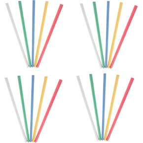 NUOBESTY 30Pcs Sliding Binding Bars for Loose Leaf Binders Plastic Spine Bars for School Office DIY Projects