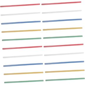 25pcs Presentation Binder Sliding Bars Document Binding Rods for Flexible File Thickness Easy to Use Report Covers for School Office and Student Projects