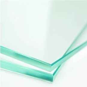 47" Inch Square Glass Table Top - Tempered - 1/4" Thick - Flat Polished Glass - Eased Corners, America Glass by Glass Beveling Service