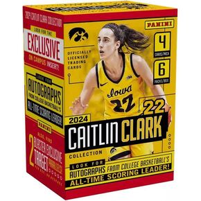 Panini Caitlin Clark Collection Basketball Trading Card Blaster Box