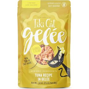 Tiki Cat Gelee Wet Cat Food, Tuna Variety Pack, 2.8 oz. Pouch (12 Count)