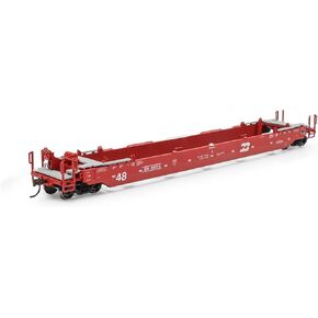 Athearn HO ATH 48' Husky Stack Well BN #64014 ATH-1351