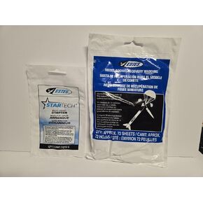 2 Pack Compatible with Estes 2274 Recovery Wadding and Estes 2303 STARTECH Starters for Model Rocket