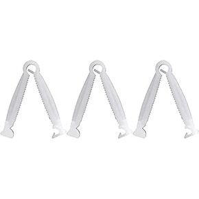 20Pcs Umbilical Clamps Disposable Umbilical Cord Clamps Puppy Small Animal Birth Puppy Clamp Tool Pet Supplies