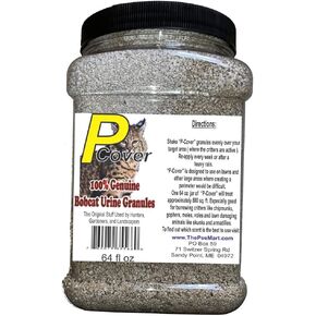 Bobcat P-Cover Concentrated Bobcat Urine Granules Big 64 fl oz Size!