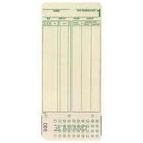 AMANO MJR-7000 Time Cards Numbered 0-99 with 1000 Cards per Box. Compatible with All Pay Periods Such as Weekly, Bi-Weekly, Monthly &, Semi-Monthly.