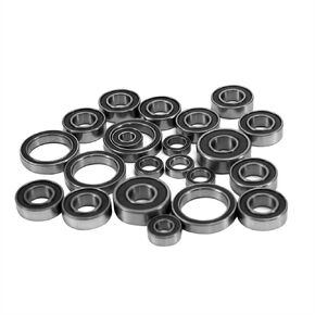 RC Spare Part Compatible with Arrma 1/8 for Kraton for Typhon for Senton for Outcast for Notorious 1/7 for Mojave RC Car Parts 22Pcs Sealed Bearing Kit