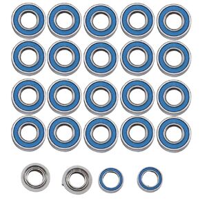 أجزاء ترقية RC لـ Tamiya لـ MF-01x لـ MF01X RC CAR Upgrade Parts Accessories 24pcs مجموعة محمل مختومة