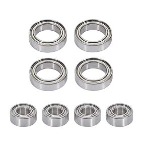 RC Spare Part Compatible with SG1603 for SG1604 SG 1603 for UDIRC UD1601 UD1602 UD1603 UD1604 1/16 RC Car Parts Accessories 8Pcs Ball Bearing Set