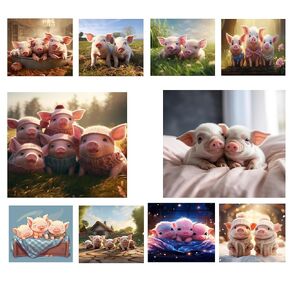 Pig 20oz Tumbler Sublimation print ready للضغط