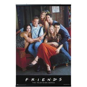 Grupo Erik Magnetic Wall Hanger + Poster, 61 x 91,5 cm, Friends
