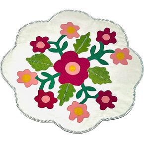 100% Cotton Table Runner/Topper - Elegant and Durable Dining Table Decoration, Machine Washable, Ideal for Parties, Holidays, and Everyday Use. Reversable.