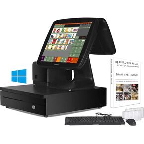(Ship from USA) Smart POS System Cash Register for Small Business,Retailer,Supermarket,Grocery,Convenience SET04