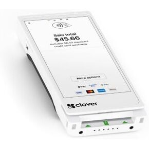 Clover Flex Pocket POS Device - Ships After Merchant Account Setup - White, 1 Unit - LTE Connectivity
