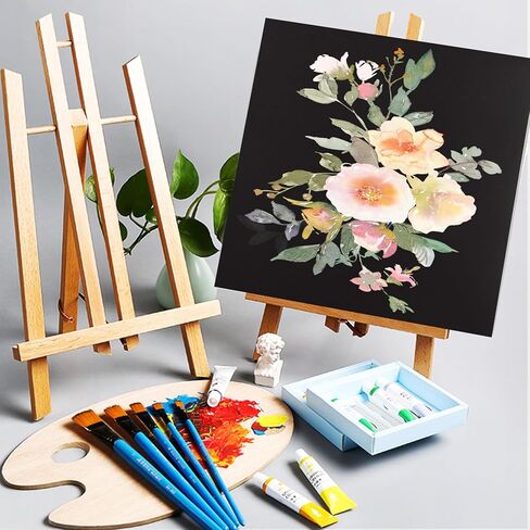 Lopyxbr 25 PCS أسود Chipboard 12x12 بوصة لوحة الكتب 80 Pt Shice Chipboard Sheets 2mmboard Back Book Board لغطاء الكتب ، صنع الصندوق ، DIY in Saudi Arabia