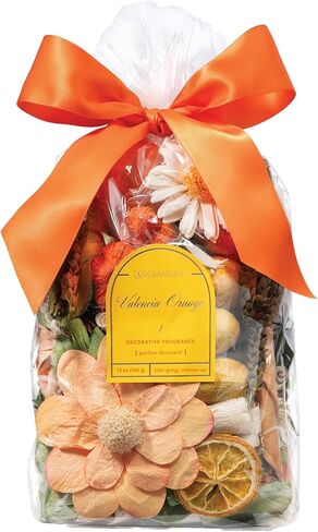 Aromatique Agave Pineapple Scented Potpourri Bag 8oz - Decorative Home Fragrance Sachet Dried Flowers, Long Lasting Room Air Freshener Deodorizer Perfect Fall Decoration or Catchall Bowl Filler Decor in Kuwait