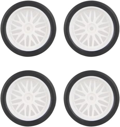 4pcs 33mm Hard Drift Tires Compatible with 1/18 RC Cars Designed Compatible with AE86 A86 LD1801 LD1802 LD1803 LD1804 A01 A02 Upgrade Parts(LA0034 Black(Soft)) in Saudi Arabia
