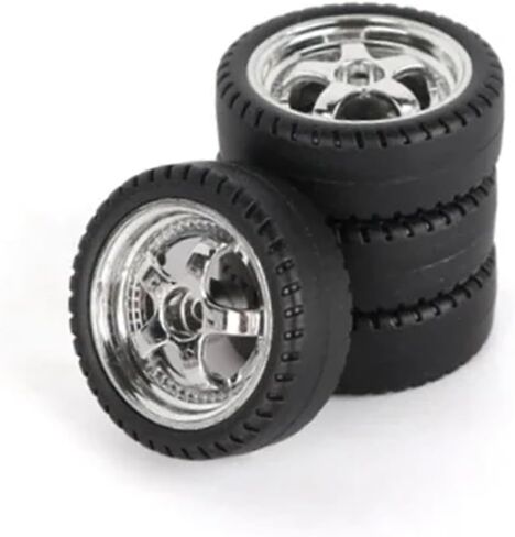 4pcs 33mm Hard Drift Tires Compatible with 1/18 RC Cars Designed Compatible with AE86 A86 LD1801 LD1802 LD1803 LD1804 A01 A02 Upgrade Parts(LA0034 Black(Soft)) in Saudi Arabia