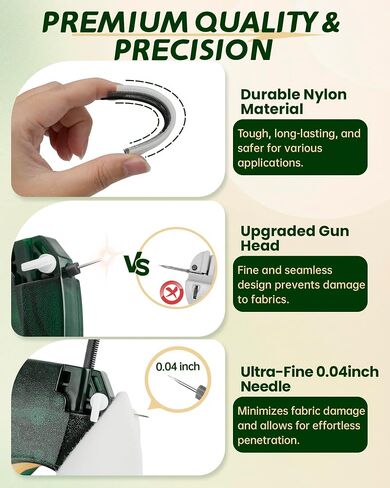 Stitch Gun for Clothes : Handheld Mini Stitching Gun with 4000 Tagging Gun Fasteners, Compact Sewing Tool, Shirt Tag Gun, Quick Clothing Repair in Saudi Arabia