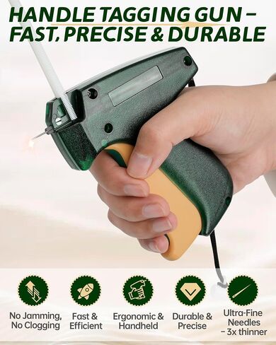 Stitch Gun for Clothes : Handheld Mini Stitching Gun with 4000 Tagging Gun Fasteners, Compact Sewing Tool, Shirt Tag Gun, Quick Clothing Repair in Saudi Arabia