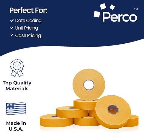 Pricing Labels for Monarch 1136 White - 42,000 Labels w/ 24 Rolls Value Pack, 3 Sleeves - Made in USA in Saudi Arabia