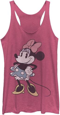 Disney Classic Mickey Minnie Stand Women's Racerback Tank Top in Saudi Arabia