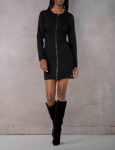 GUESS Women's Long Sleeve Corset Dress in Saudi Arabia