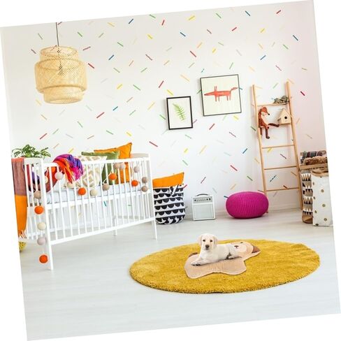 Milisten 1pc cartoon dog شكل وسادة نوم للحيوانات الأليفة للكلاب الصغيرة وسادة الحيوانات الأليفة لطيف من السهل أن تكون متينة لراحة الكلاب قابلة للغسل in Saudi Arabia