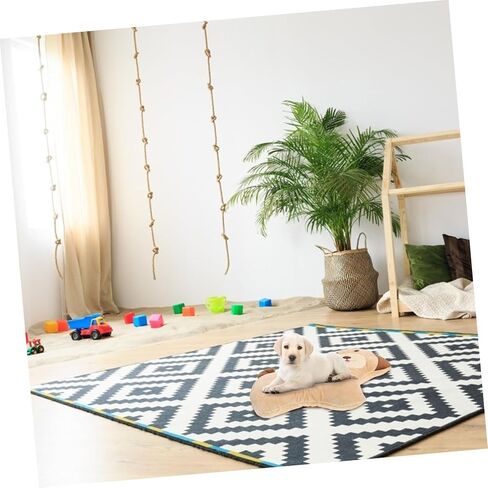 Milisten 1pc cartoon dog شكل وسادة نوم للحيوانات الأليفة للكلاب الصغيرة وسادة الحيوانات الأليفة لطيف من السهل أن تكون متينة لراحة الكلاب قابلة للغسل in Saudi Arabia