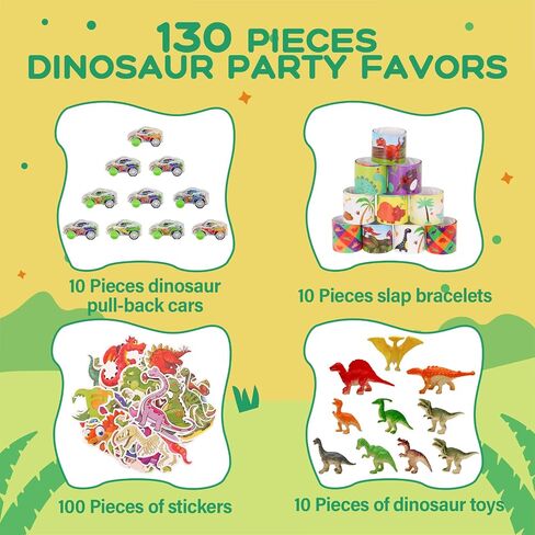 PATIO CHOICE 133 PCS Dinosaur Piata Set for Birthday Party Includes Dinosaur Piata Stick and Blindfold, Perfect for Carnivals and Festivals in Saudi Arabia