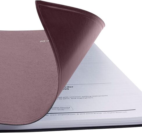 AT-A-Glance 2026 Planner Contensment Book ، Weekly ، 8 "× 11" ، كبير ، ربع ساعة ، Dayminder ، Black (G5200026) in Kuwait