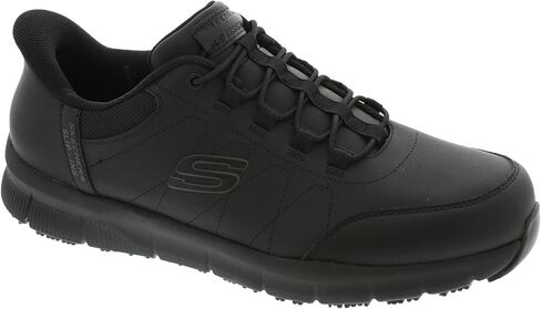 Skechers Men's Hands Free Slip Ins Nampa-Knotly Bungee Athletic Sr Food Service Shoe in Saudi Arabia