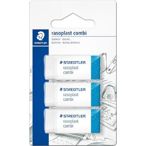 Staedtler Rasoplast Combi 526 BT3 BK3D Eraser