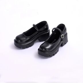 1/6 Custom Scale PVC Hollow Schoolgirl Shoes for 12" Female Phicen TBLeague Action Figure Doll Toy