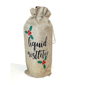 Liquid Mistletoe/Unique Wine Gift Bag