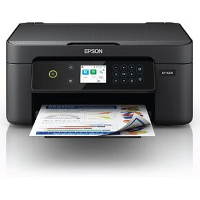 Epson XP-4205 Expression Home Home All-In-One طابعة نفايات اللون اللاسلكية ، مسح نسخة أسود-طباعة-2.4 "شاشة ملونة ، 10.0 جزء في المليون ، 5760 × 1440 نقطة في البوصة ، الطباعة التلقائية ثنائية الجوانب ، تنشيط الصوت ، USB و WIFI