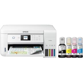 Epson EcoTank ET-2760 Wireless Color All-in-One Cartridge-Free Supertank Printer with Scanner and Copier
