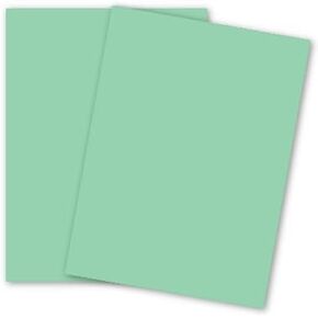 Earthchoice Green 8-1/2-X-11 (Bristol) ورق Cardstock 250-PK-147 GSM (67 رطل VB).