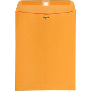 Catalog Envelopes (Open End), Brown Kraft, 28 Pound. 500 Per Pack. (Clasp, 6.5"x9.5")