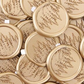 Silver Conch Wax Seal Stickers - 50 PCs Embossed Wax Seals Stickers for Beach Wedding Invitation Accessories, Self Adhesive Stamp Sticker for Envelopes Gift Wrapping Christmas Party in Kuwait