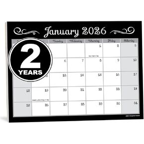 التقويم المغناطيسي للثلاجة ، 2026-2027 ، عامين - 7.25 × 10 بوصات (السبورة)