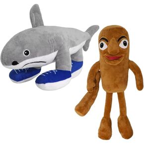 Italian Brainrot,Tung Tung Tung Sahur Plushies Toy 19inch for Fans Gift, Soft Stuffed Animal Pillow for Home Kids' Bedroom Decor, Birthday Christmas Choice for Boys Girls.(2Pack)