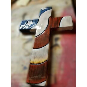 One Nation under God one of a kind cross