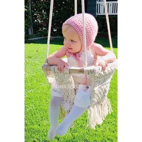 Generic Macrame Swing ChairsHandmade SwingBaby Swing ChairToddler SwingIndoor SwingHammock ChairBaby HammockOutdoor Swings